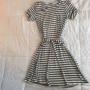 Black & White cotton dress